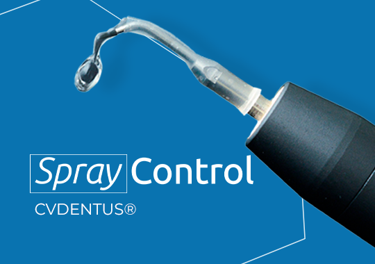 Seu consultório mais seguro: conheça o Spray Control CVDentus® e reduza o risco de aerossóis em até 99,9%